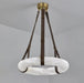 Oslo Alabaster Round Pendant Light B - Simprolos