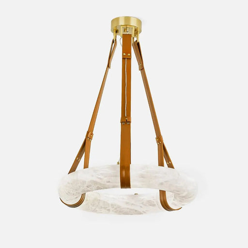 Oslo Alabaster Round Pendant Light B - Simprolos