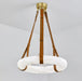 Oslo Alabaster Round Pendant Light B - Simprolos