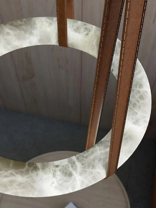 Oslo Alabaster Round Pendant Light B - Simprolos