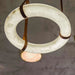 Oslo Alabaster Round Pendant Light B - Simprolos