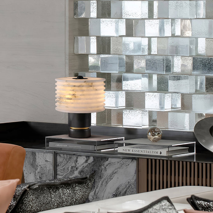 Outela Alabaster Table Lamp - Simprolos