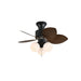 Palm Cove Breeze Ceiling Fan Light - Simprolos