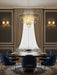 Palm Grove Glass Chandelier - Simprolos