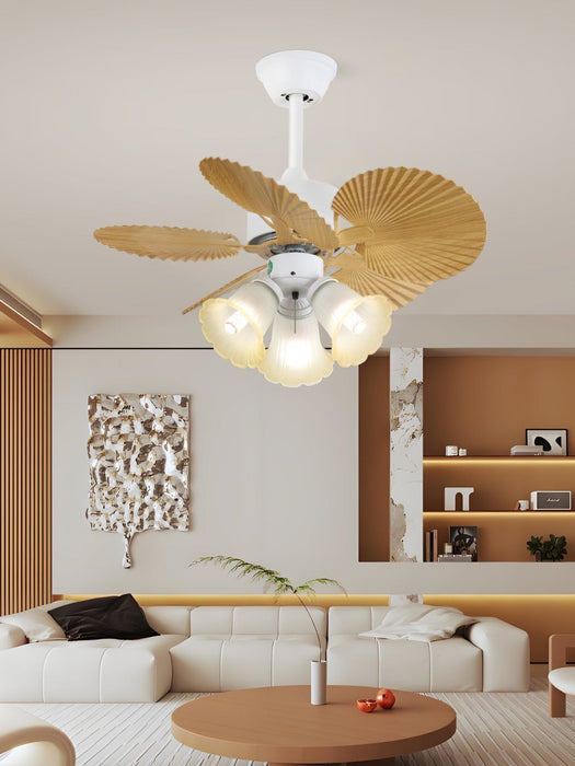 Palmera Bloom Ceiling Fan Light - Simprolos