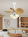 Palmera Bloom Ceiling Fan Light - Simprolos