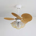 Palmera Bloom Ceiling Fan Light - Simprolos