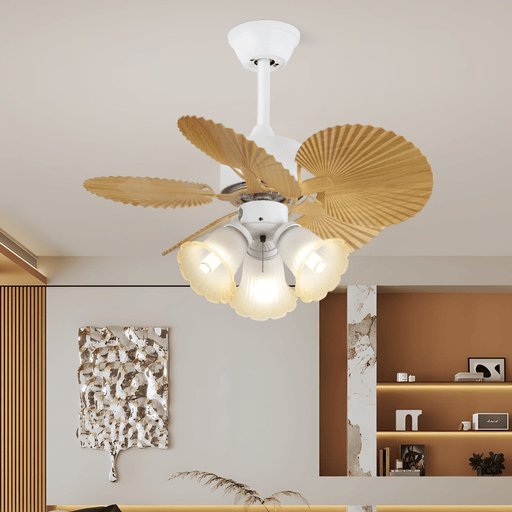 Palmera Bloom Ceiling Fan Light - Simprolos