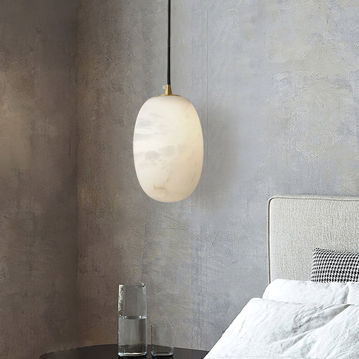 Pebble Alabaster Pendant Lamp - Simprolos