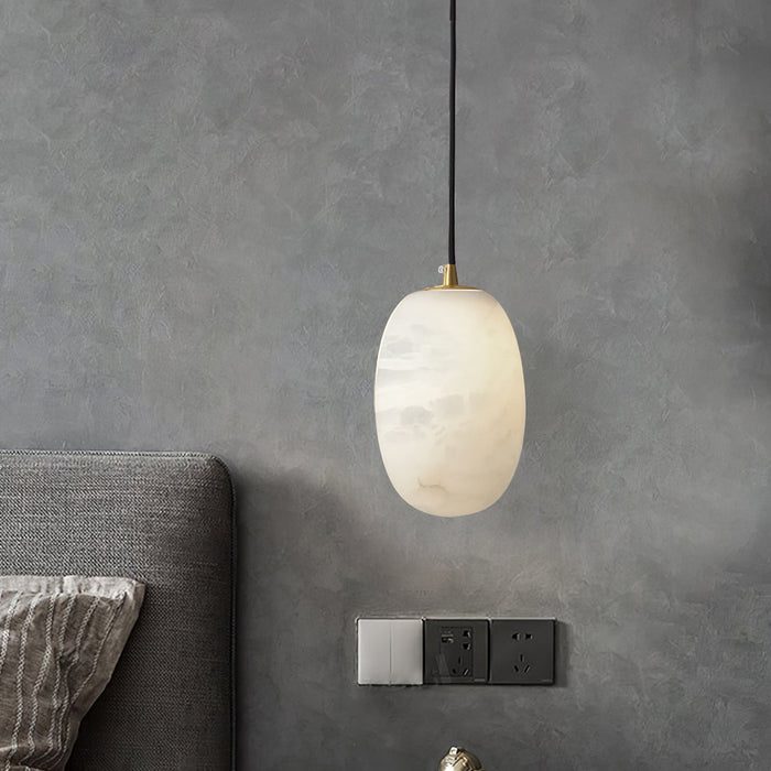Pebble Alabaster Pendant Lamp - Simprolos