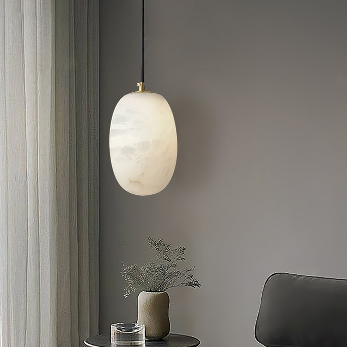 Pebble Alabaster Pendant Lamp - Simprolos
