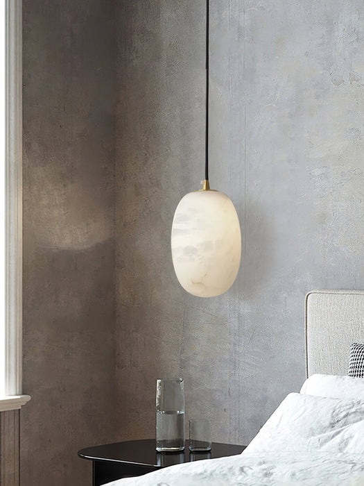 Pebble Alabaster Pendant Lamp - Simprolos