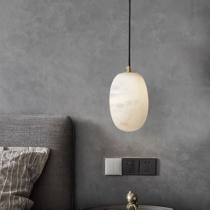 Pebble Alabaster Pendant Lamp - Simprolos