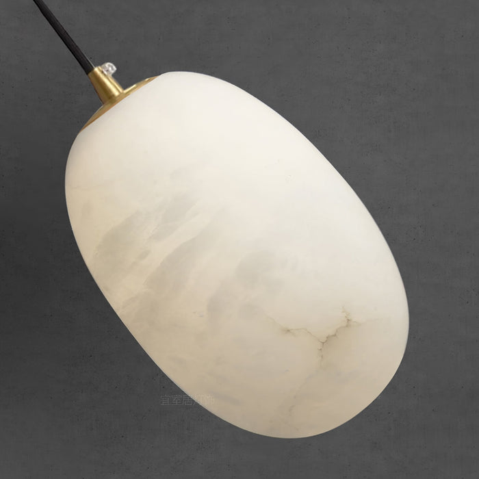 Pebble Alabaster Pendant Lamp - Simprolos