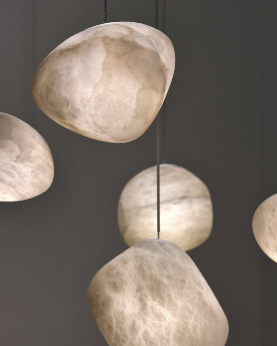 Pebbles Alabaster Pendant Lamp - Simprolos