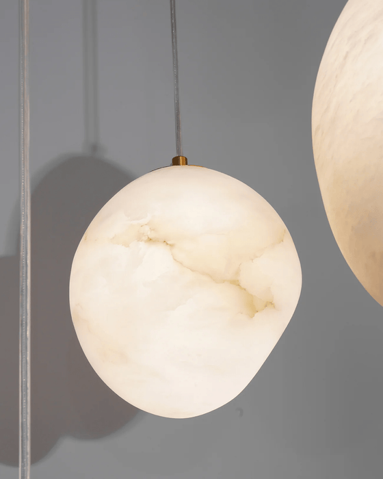 Pebbles Alabaster Pendant Lamp - Simprolos