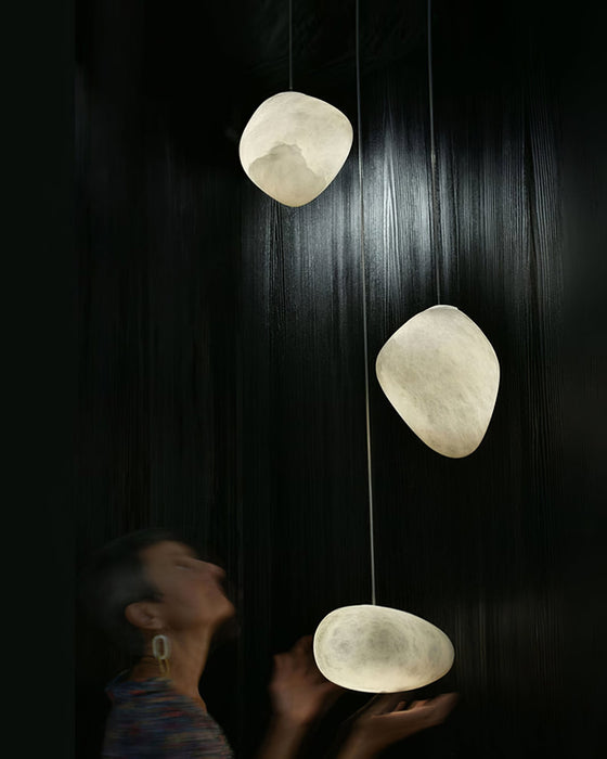 Pebbles Alabaster Pendant Lamp - Simprolos