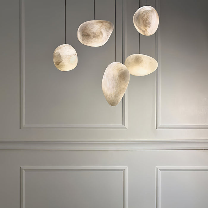 Pebbles Alabaster Pendant Lamp - Simprolos