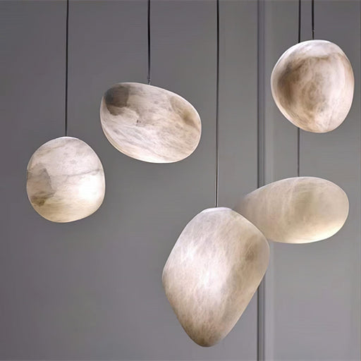 Pebbles Alabaster Pendant Lamp - Simprolos