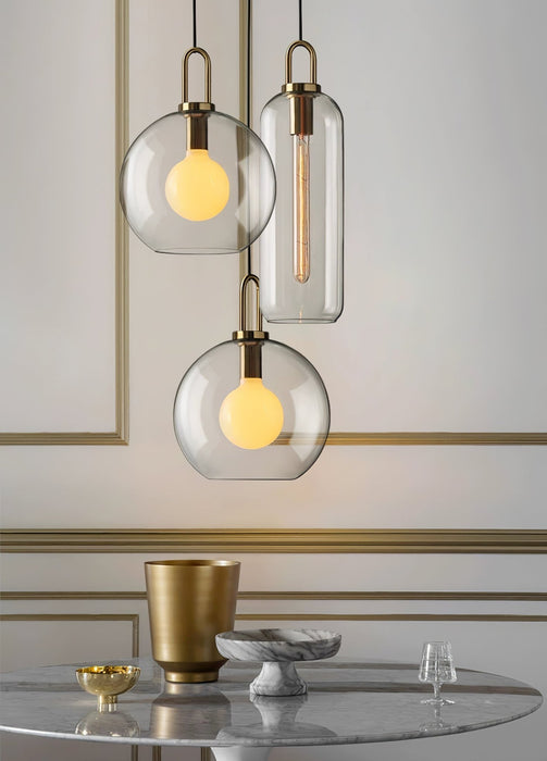 Pendulum Glass Pendant Lamp - Simprolos