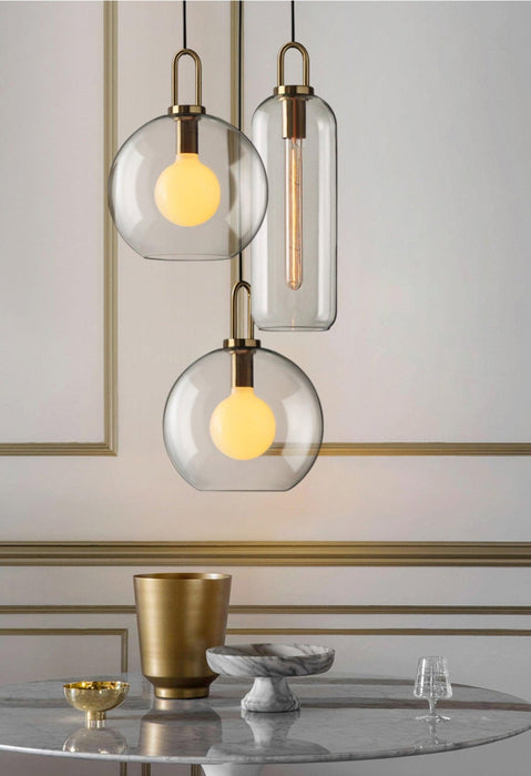 Pendulum Glass Pendant Lamp - Simprolos