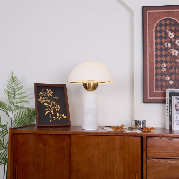 Peono Alabaster Table Lamp - Simprolos
