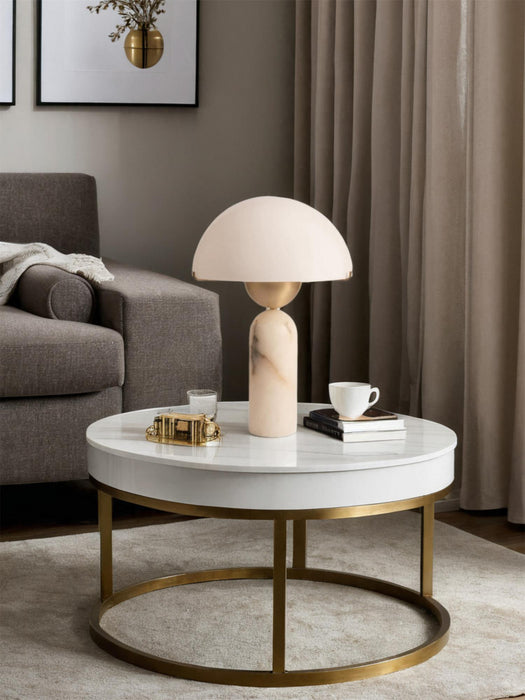 Peono Alabaster Table Lamp - Simprolos