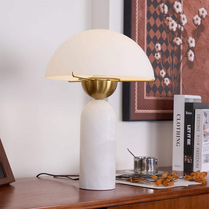 Peono Alabaster Table Lamp - Simprolos