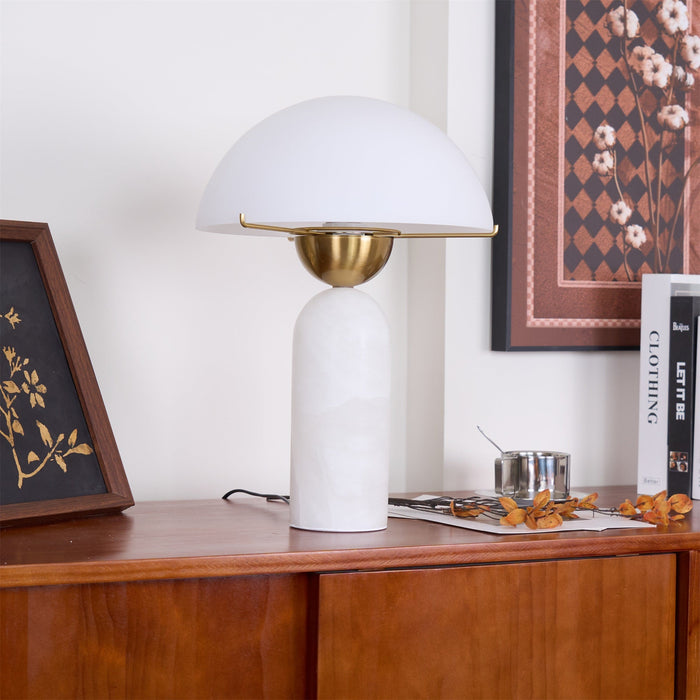 Peono Alabaster Table Lamp - Simprolos