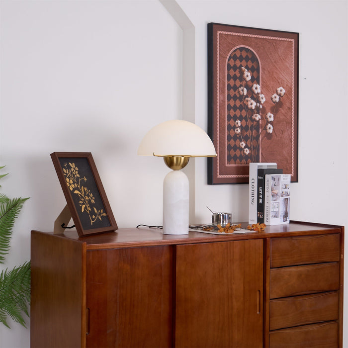 Peono Alabaster Table Lamp - Simprolos