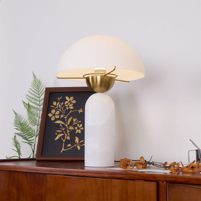 Peono Alabaster Table Lamp - Simprolos