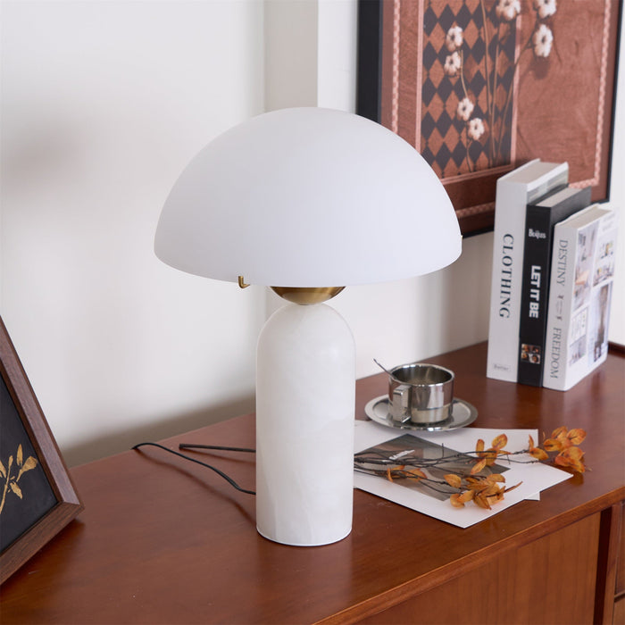 Peono Alabaster Table Lamp - Simprolos