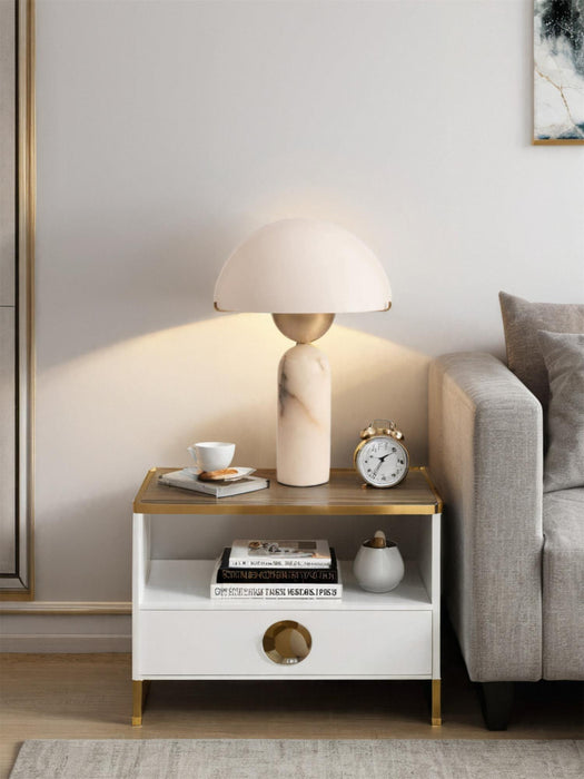 Peono Alabaster Table Lamp - Simprolos