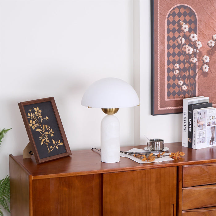 Peono Alabaster Table Lamp - Simprolos
