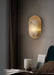 Perforated Oval Alabaster Wall Sconce - Simprolos