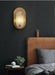 Perforated Oval Alabaster Wall Sconce - Simprolos