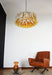 Petal Amber Glass Chandelier - Simprolos