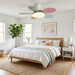 Petalo Ceiling Fan Light - Simprolos