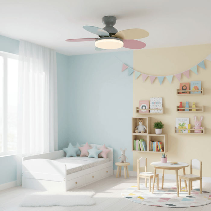 Petalo Ceiling Fan Light - Simprolos