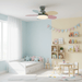 Petalo Ceiling Fan Light - Simprolos