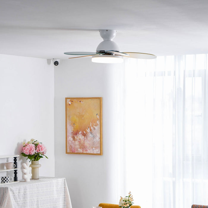 Petalo Ceiling Fan Light - Simprolos