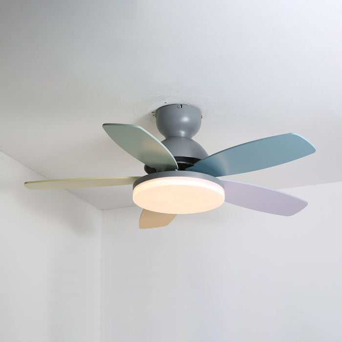 Petalo Ceiling Fan Light - Simprolos