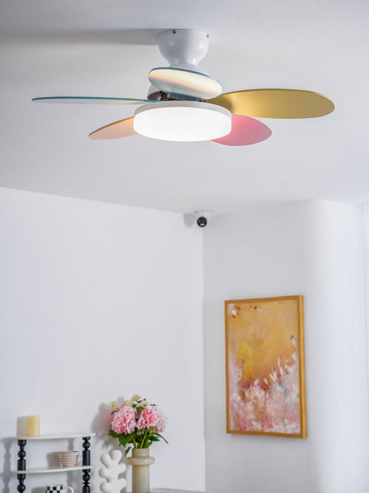 Petalo Ceiling Fan Light - Simprolos