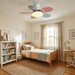 Petalo Ceiling Fan Light - Simprolos