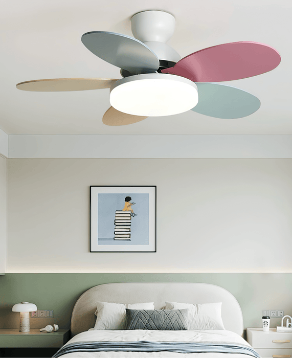 Petalo Ceiling Fan Light - Simprolos