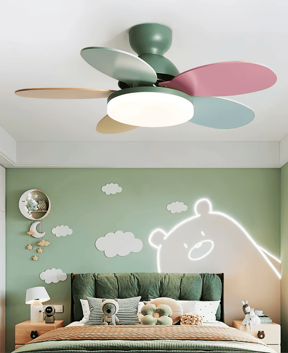 Petalo Ceiling Fan Light - Simprolos