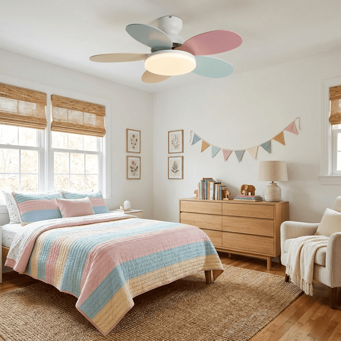 Petalo Ceiling Fan Light - Simprolos