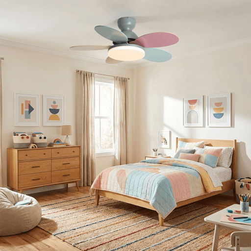 Petalo Ceiling Fan Light - Simprolos