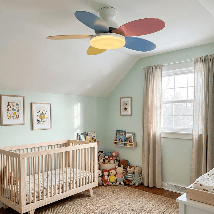 Petalo Ceiling Fan Light - Simprolos