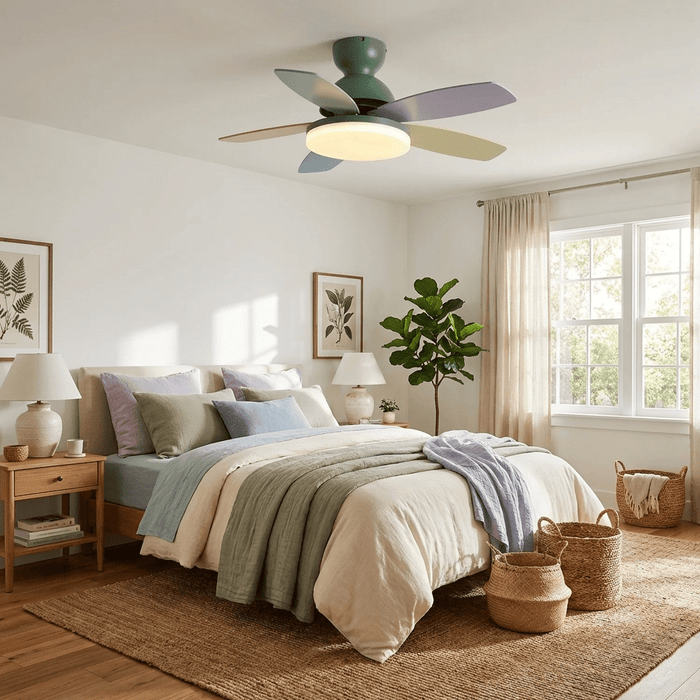 Petalo Ceiling Fan Light - Simprolos